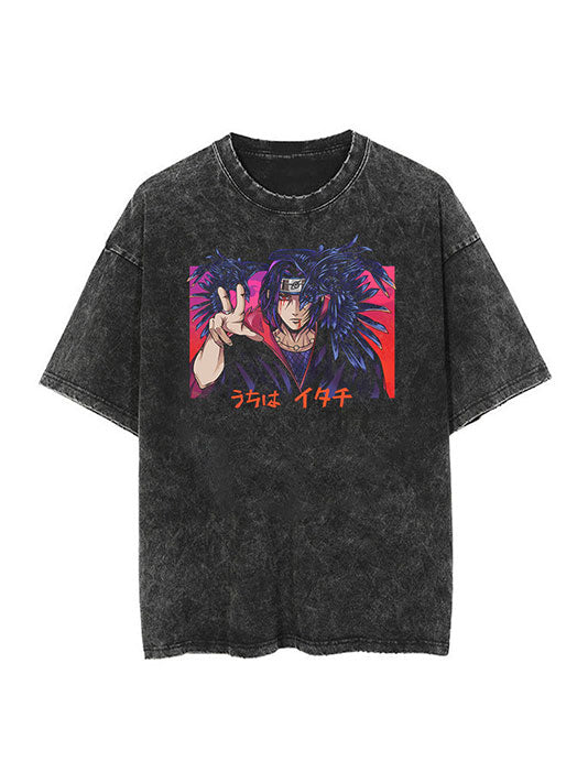 Itachi Sharingan Mastery Vintage Tee