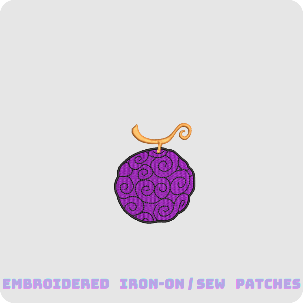 Gomu Gomu no Mi One Piece Embroidered patches