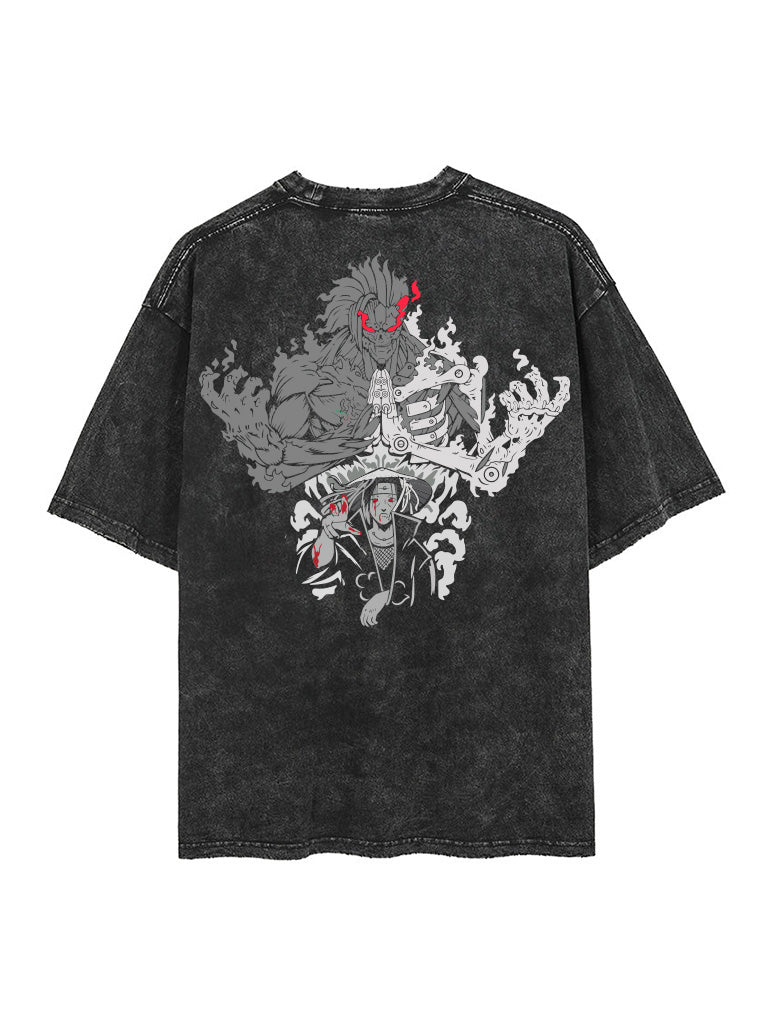Itachi Calamity 2-Sided Vintage Tee