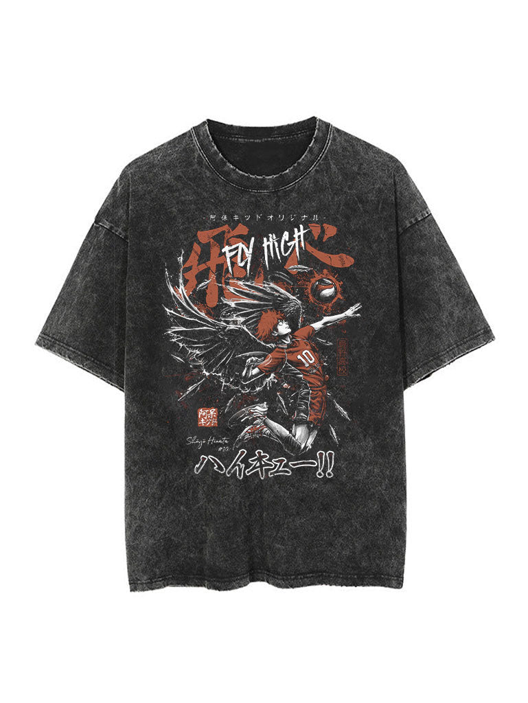 Shoyo Hinata Vintage Tee