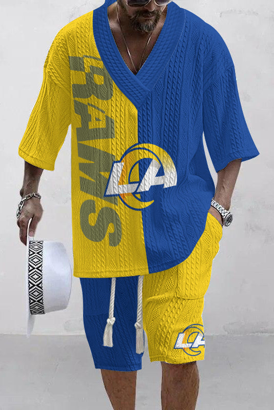 Los Angeles Rams Limited Edition Top And Shorts Two-Piece Suits
