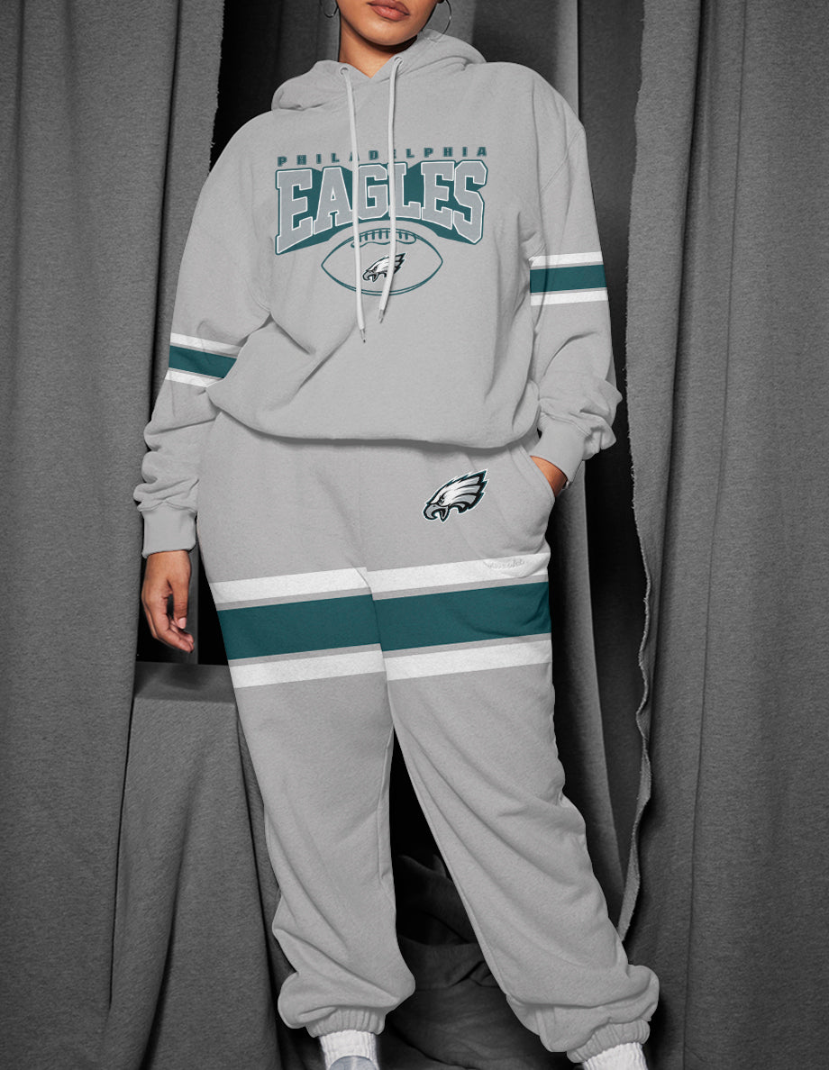 Philadelphia Eagles 3D Printed Pullover Hoodie And Sweatpant 2pcs Tracksuits