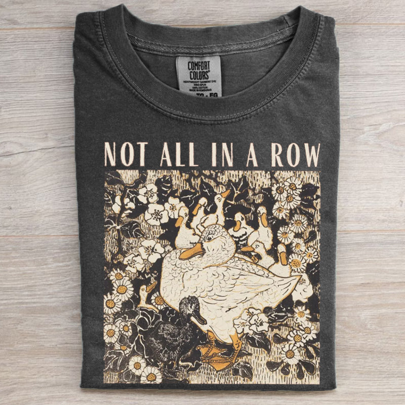 Comfort Colors Ducks Not in A Row T-shirt