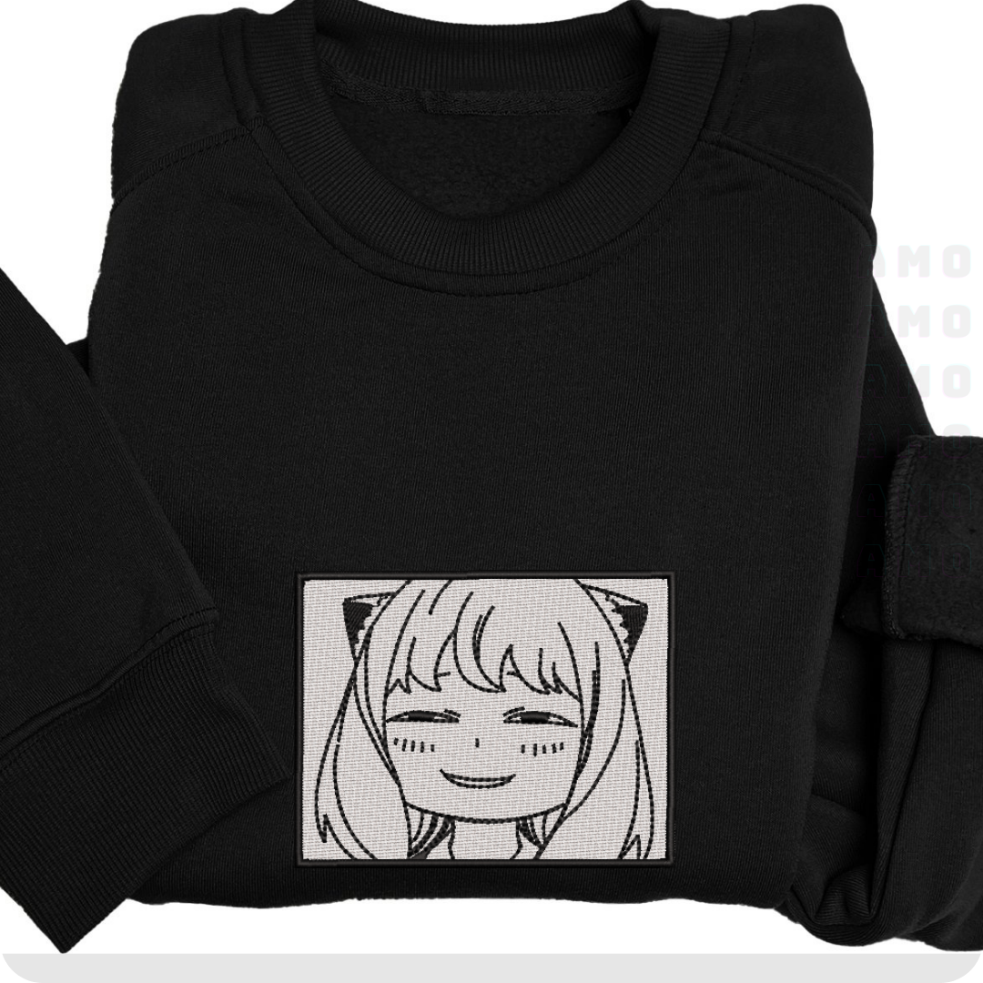 Anya Spy x Family Anime Embroidered Sweater
