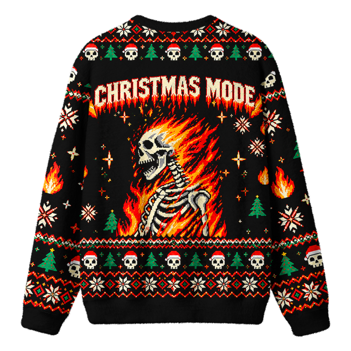 CHRISTMAS MODE UGLY CHRISTMAS SWEATSHIRT — image 2