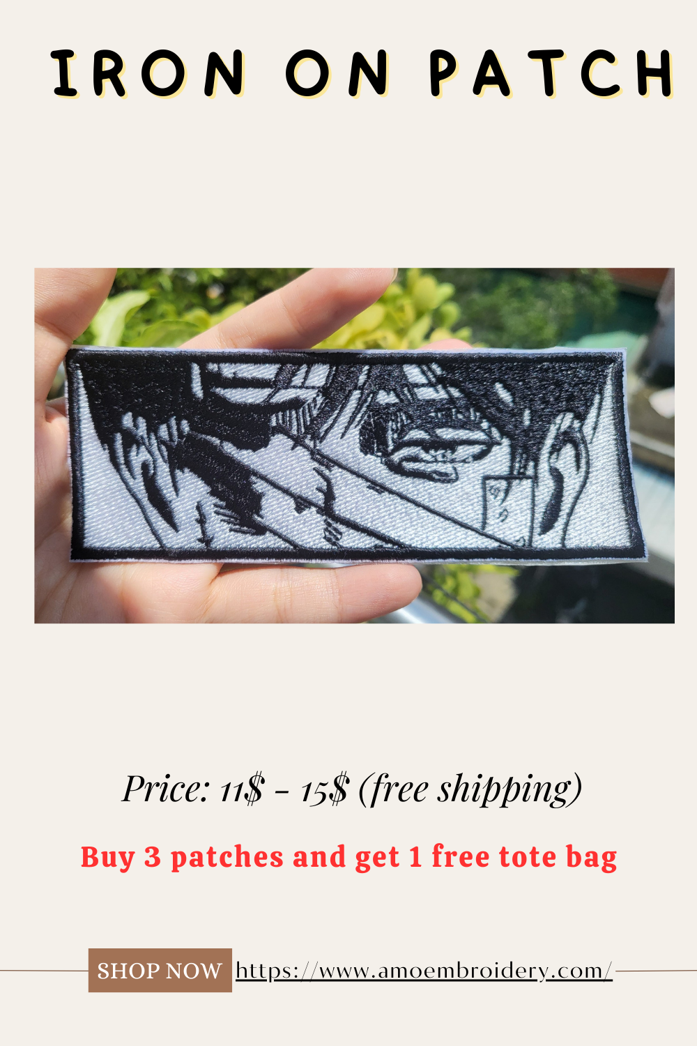 Levi ackerman Attack On Titan Embroidered patches