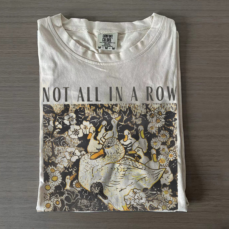 Comfort Colors Ducks Not in A Row T-shirt