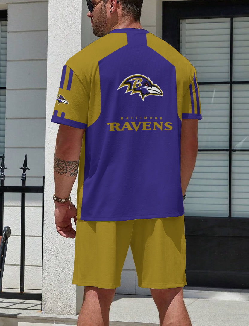 Baltimore Ravens Limited Edition Top And Shorts Two-Piece Suits