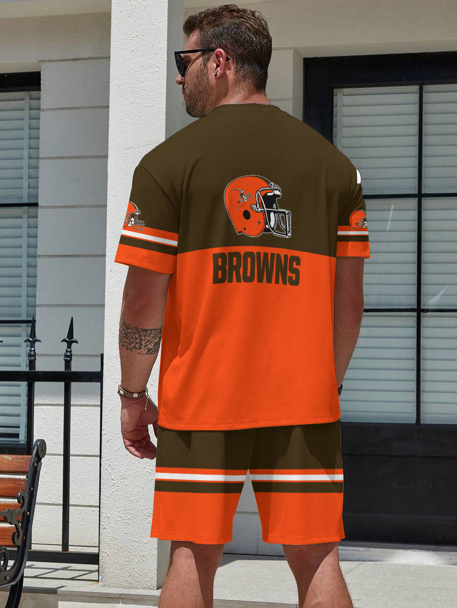 Cleveland Browns Limited Edition Top And Shorts Two-Piece Suits