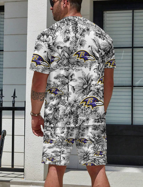 Baltimore Ravens Limited Edition Top And Shorts Two-Piece Suits
