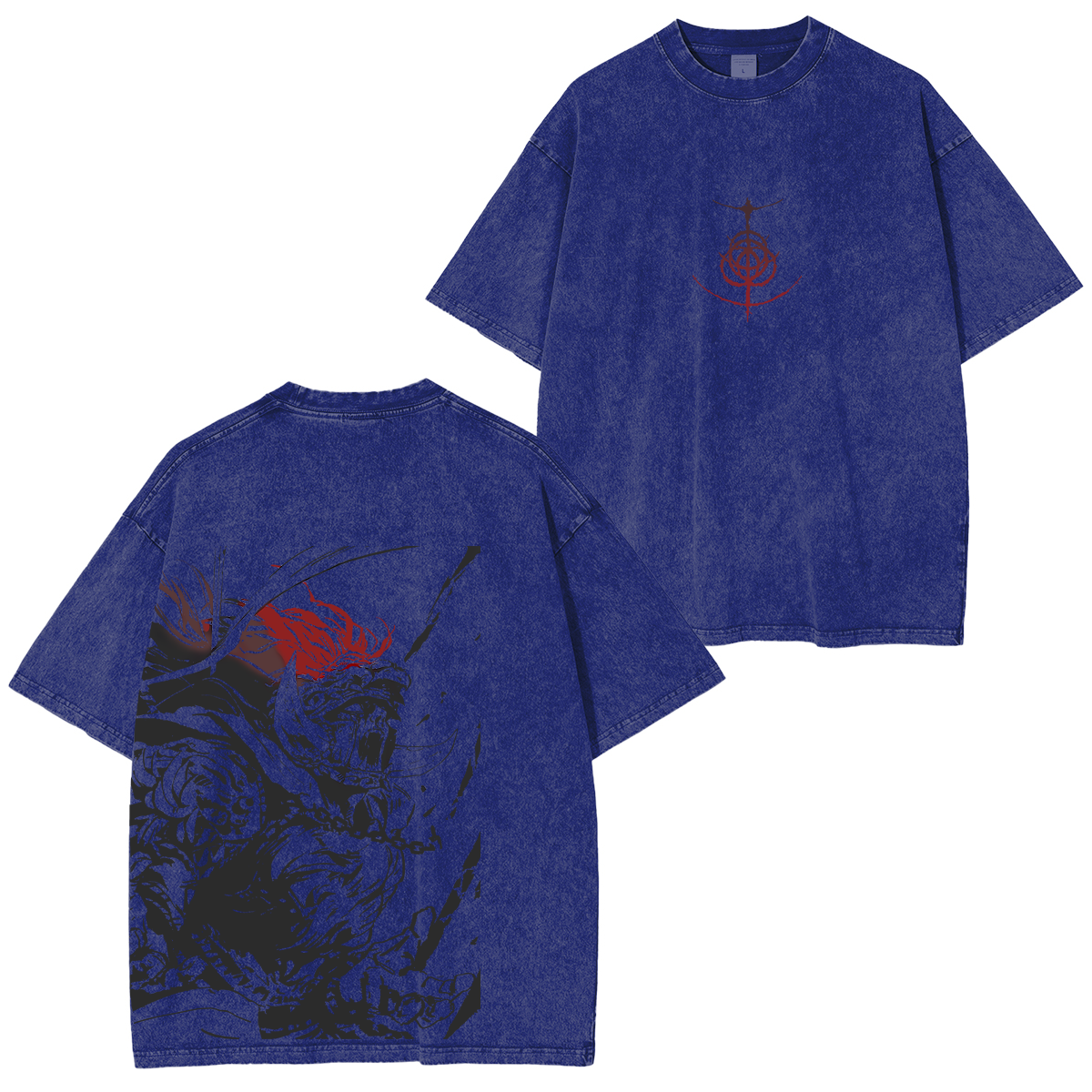 Eldenring Radahn Vintage Game Washed Unisex T-Shirt