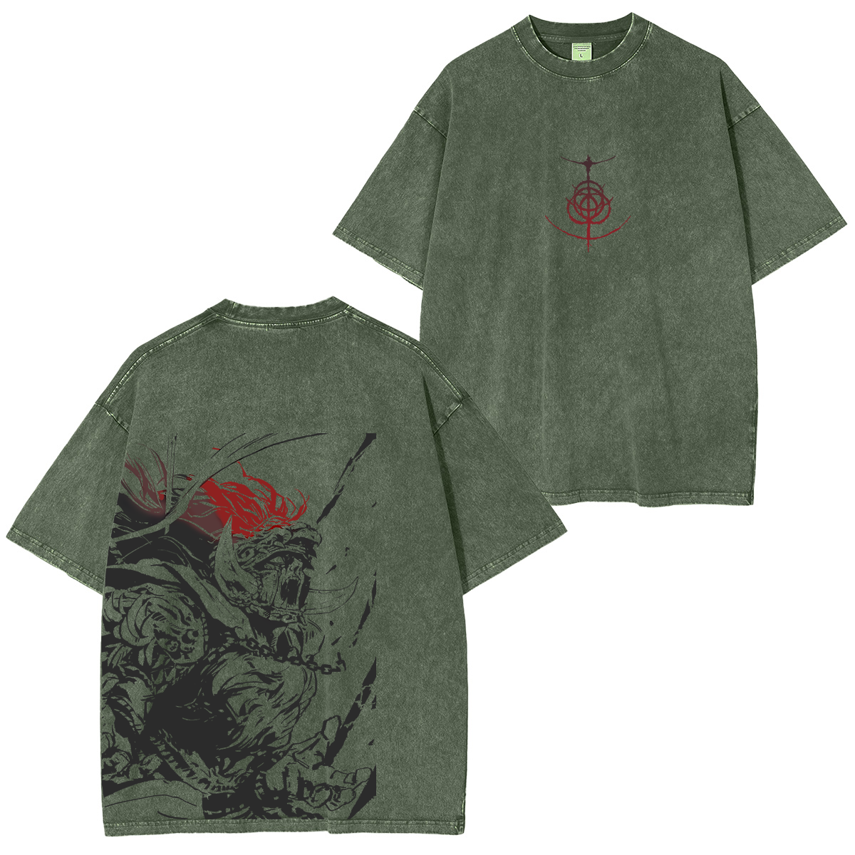 Eldenring Radahn Vintage Game Washed Unisex T-Shirt