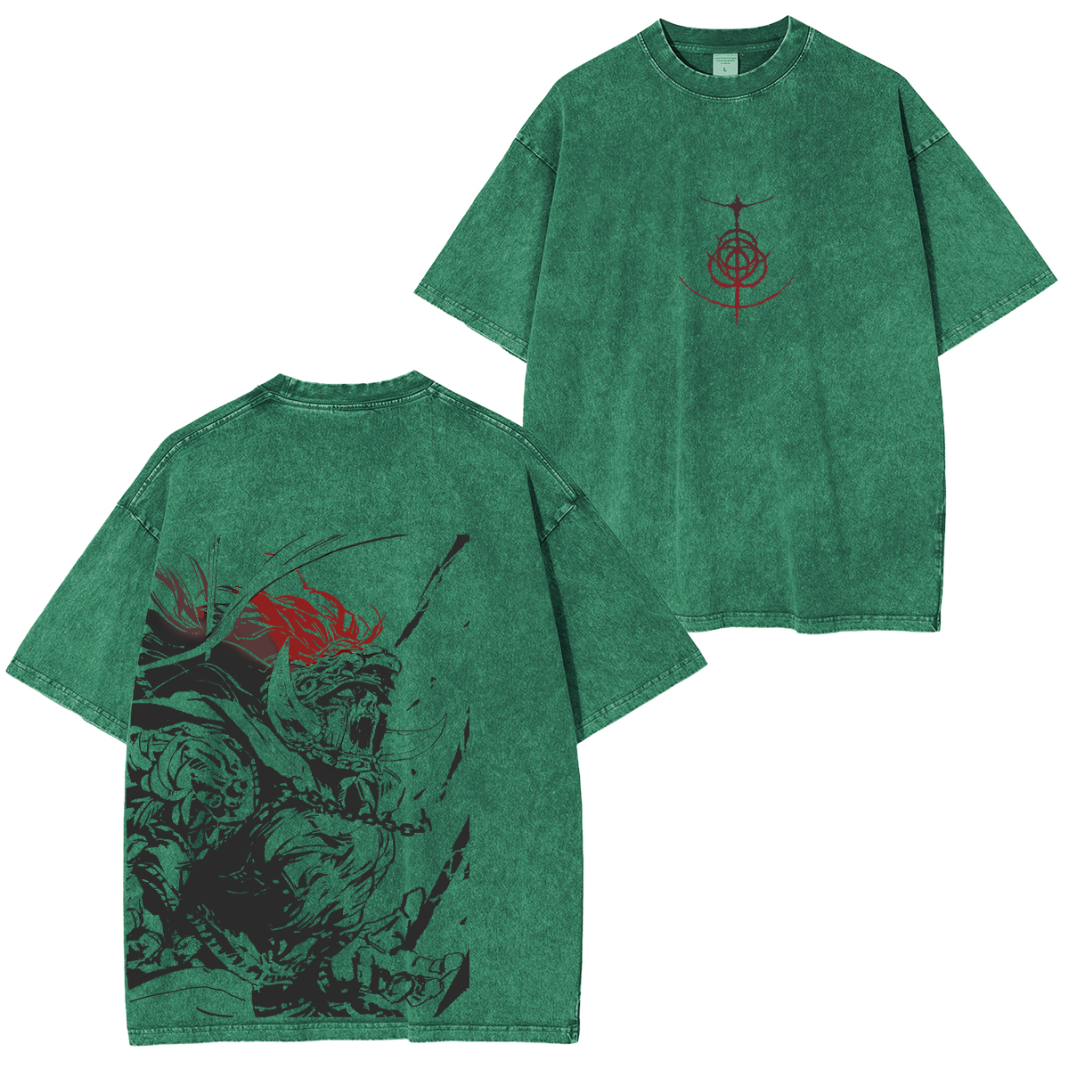 Eldenring Radahn Vintage Game Washed Unisex T-Shirt