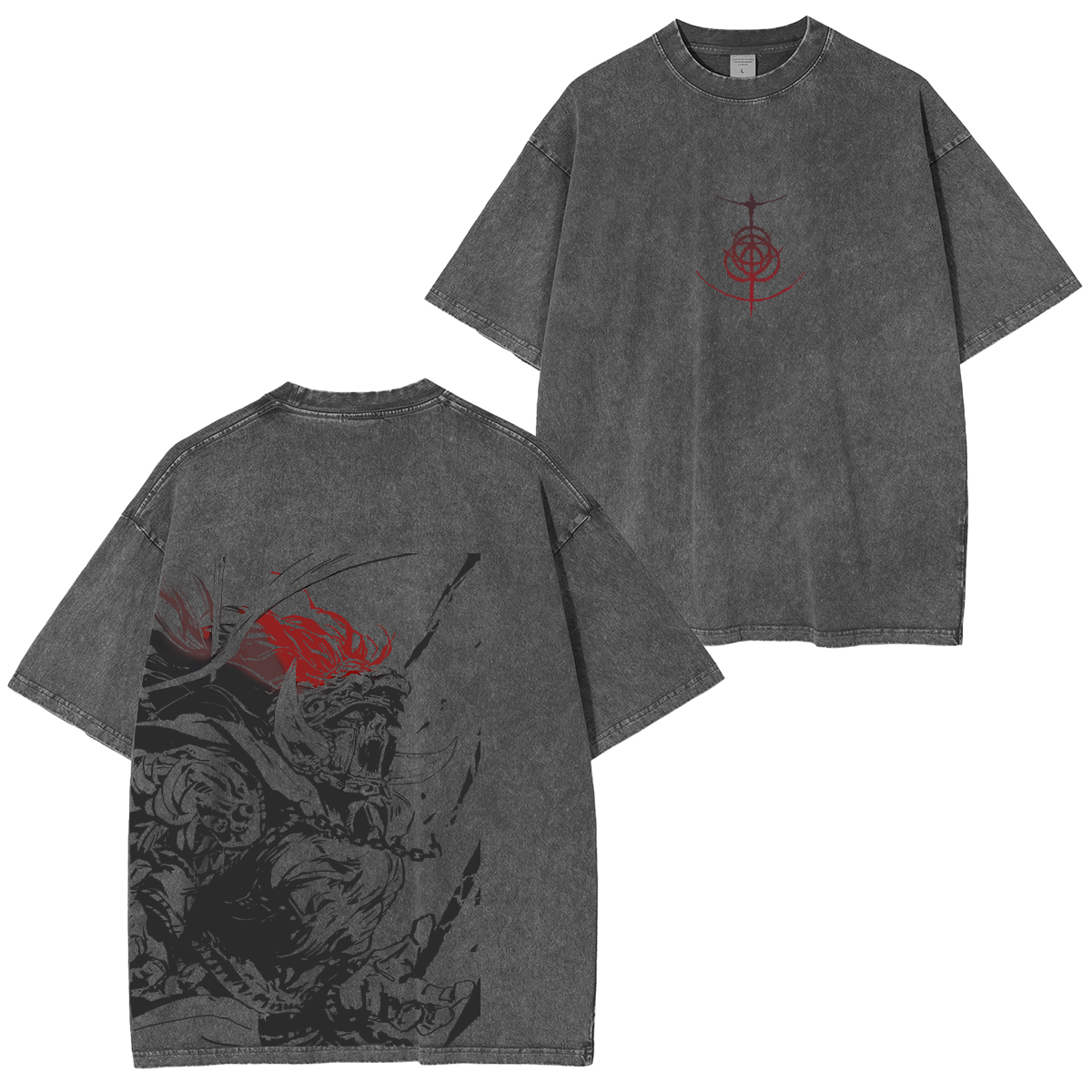 Eldenring Radahn Vintage Game Washed Unisex T-Shirt