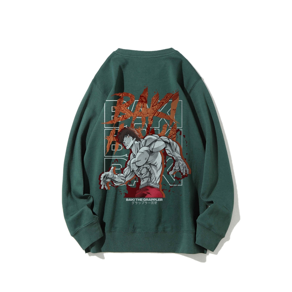 Baki Hanma Baki The Grappler | Sweatshirt