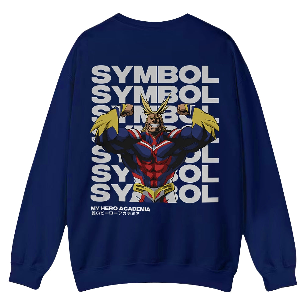 All Might My Hero Academia Crewneck Sweatshirt