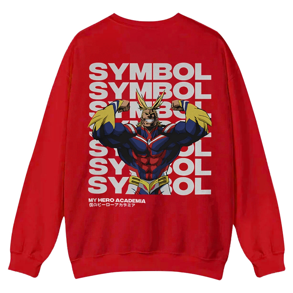 All Might My Hero Academia Crewneck Sweatshirt