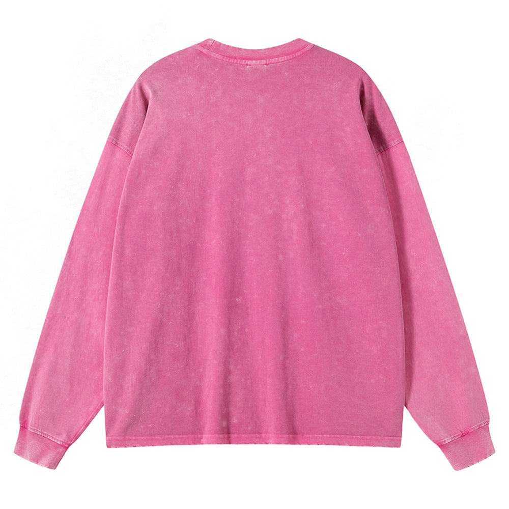 Unisex Crewneck Washed Sweatshirt Jujutsu Kaisen
