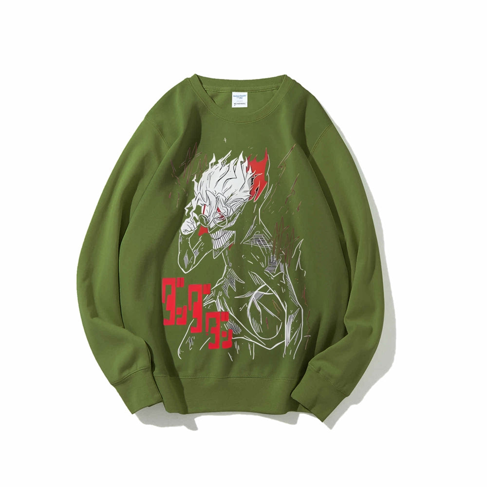 Casual Crewneck Sweatshirt|Anime Dandadan