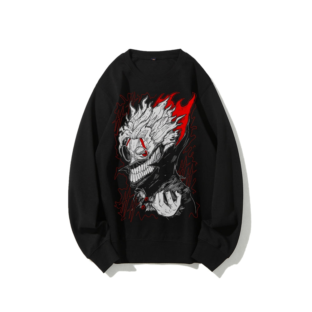 Casual Crewneck Sweatshirt|Anime Dandadan