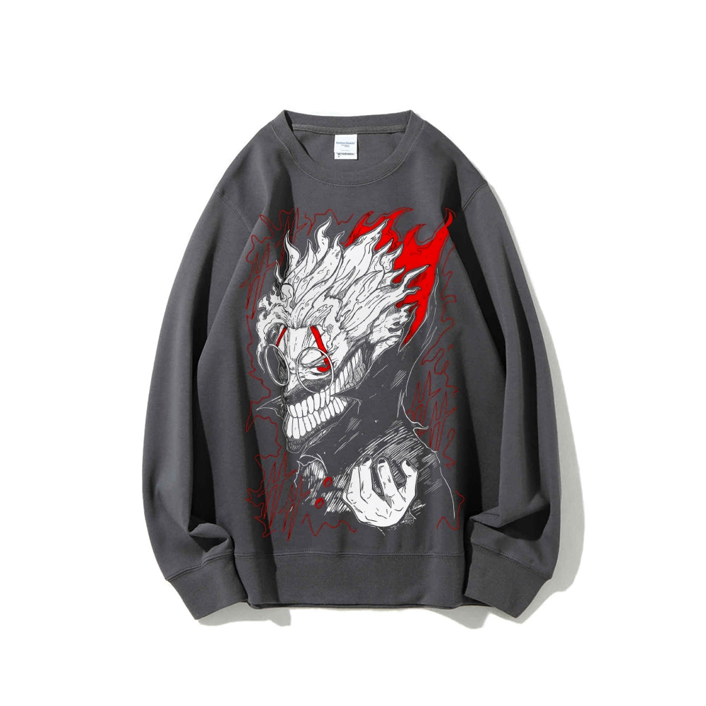 Casual Crewneck Sweatshirt|Anime Dandadan