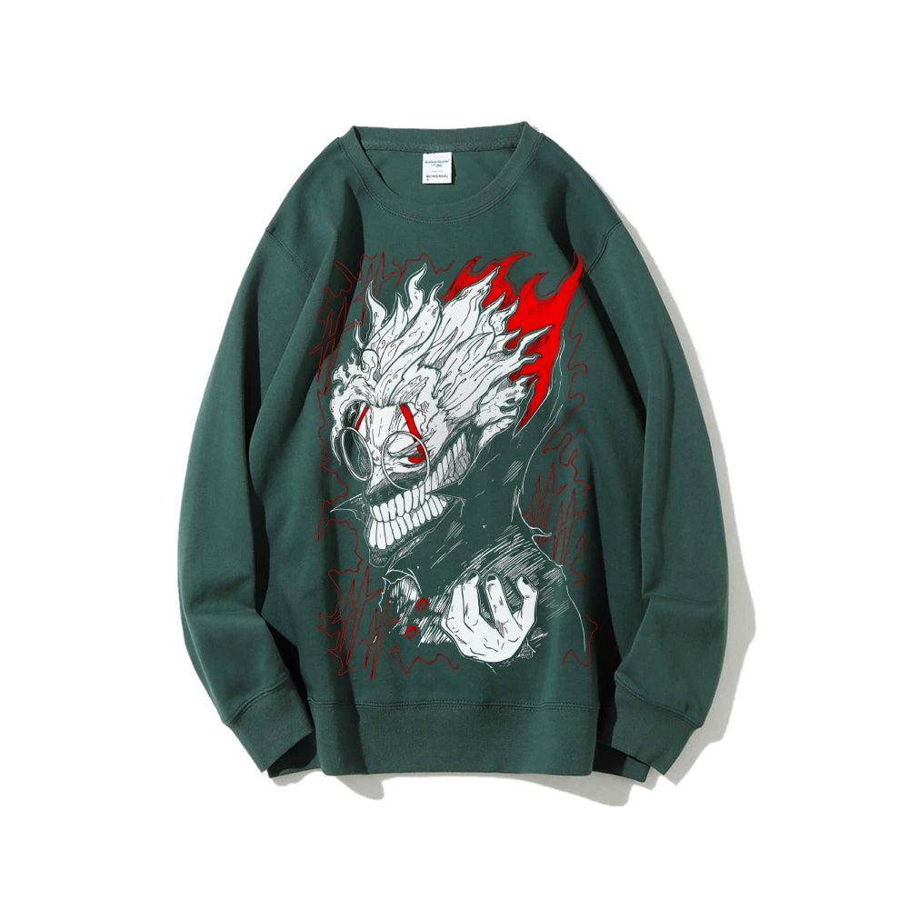 Casual Crewneck Sweatshirt|Anime Dandadan