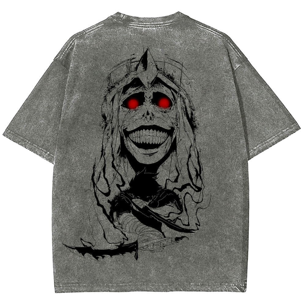 solo leveling Unisex Fit Washed T-Shirt 2502004303