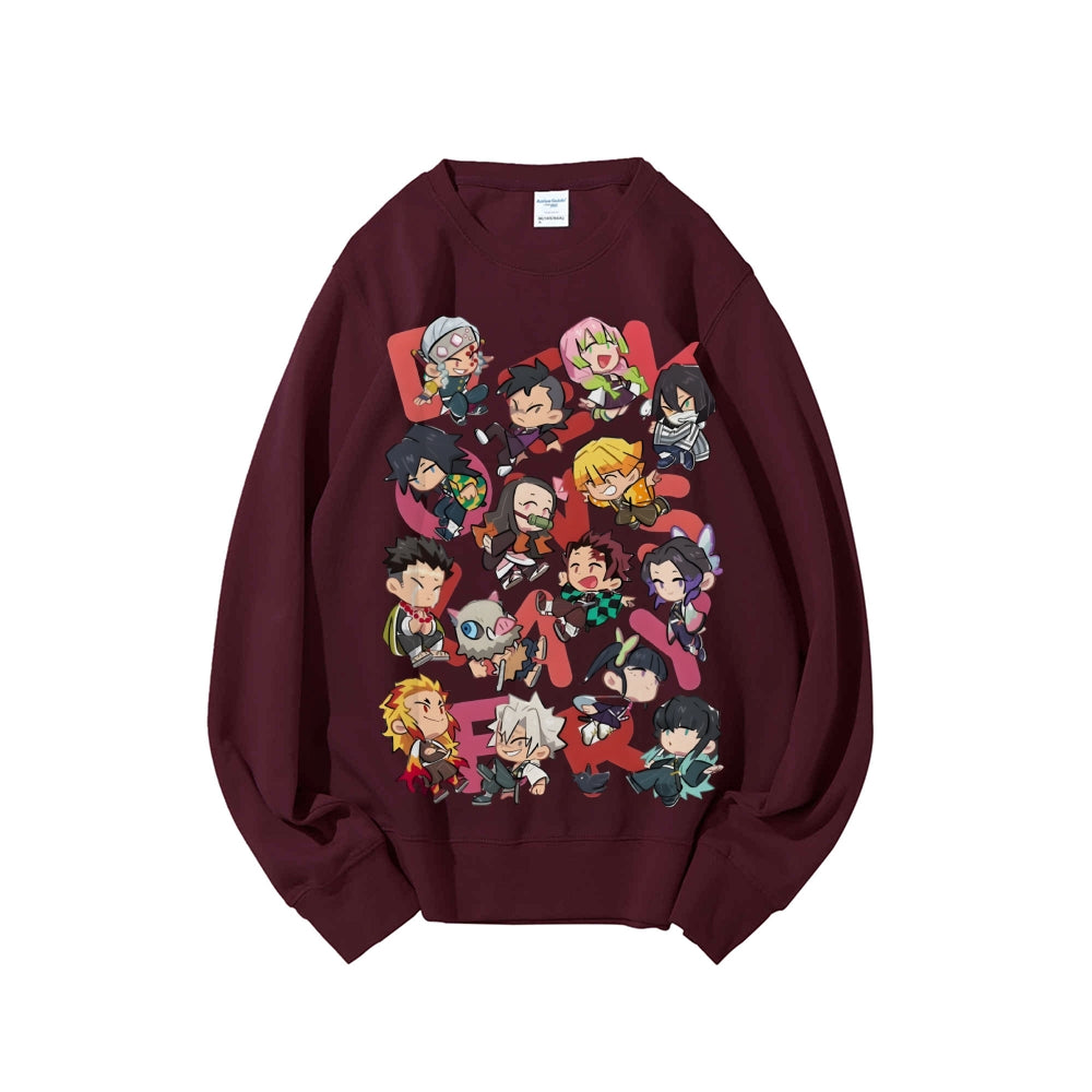 Casual Crewneck Sweatshirt|Demon Slayer: Kimetsu no Yaiba