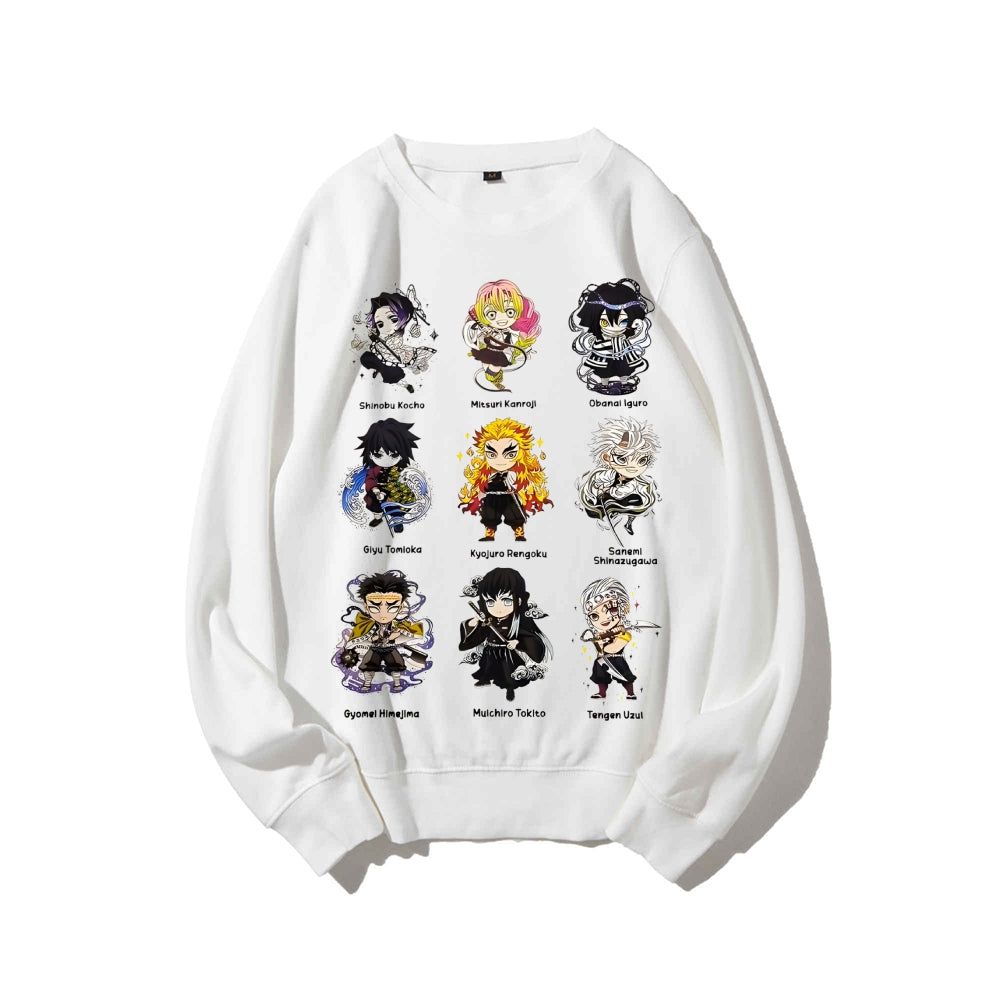 Casual Crewneck Sweatshirt|Demon Slayer
