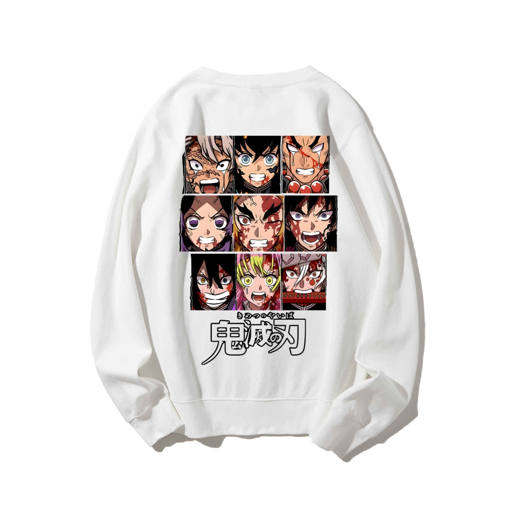 Casual Crewneck Sweatshirt|Demon Slayer
