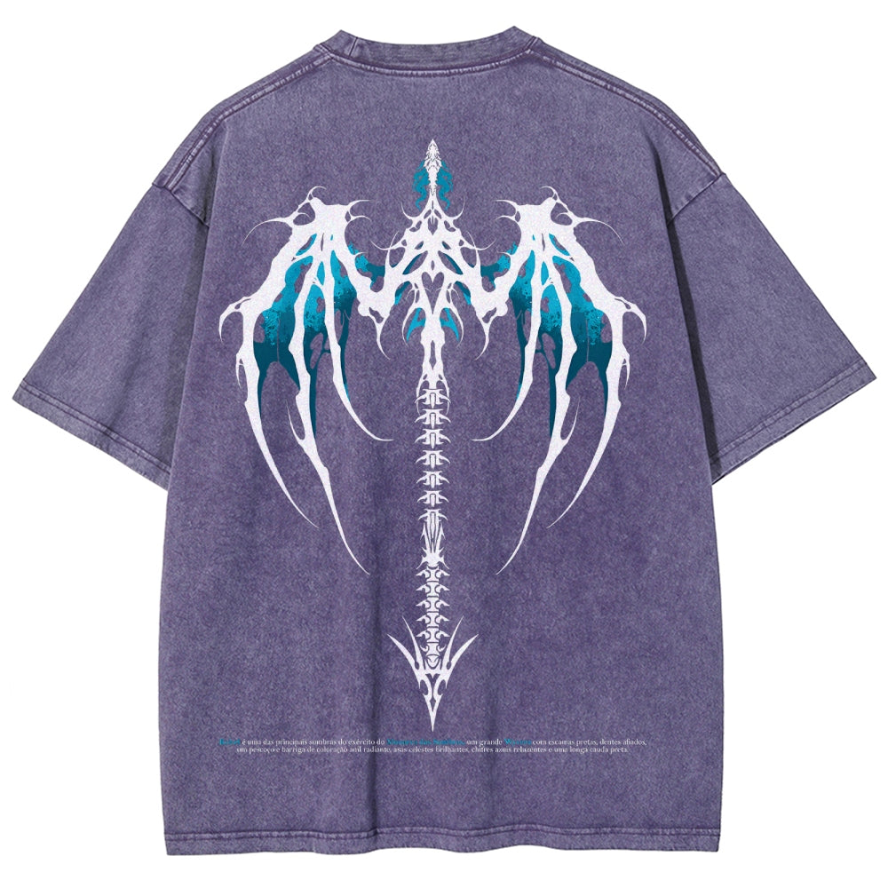 solo leveling Unisex Fit Washed T-Shirt 2502007490