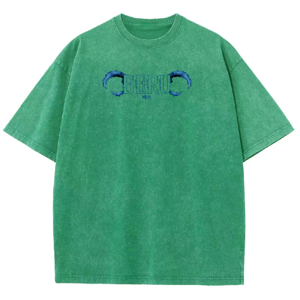 solo leveling Unisex Fit Washed T-Shirt 2502007532