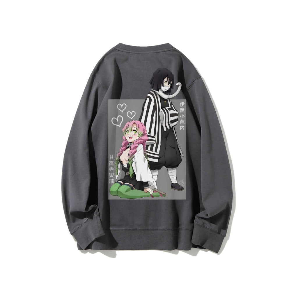 Casual Crewneck Sweatshirt|Demon Slayer