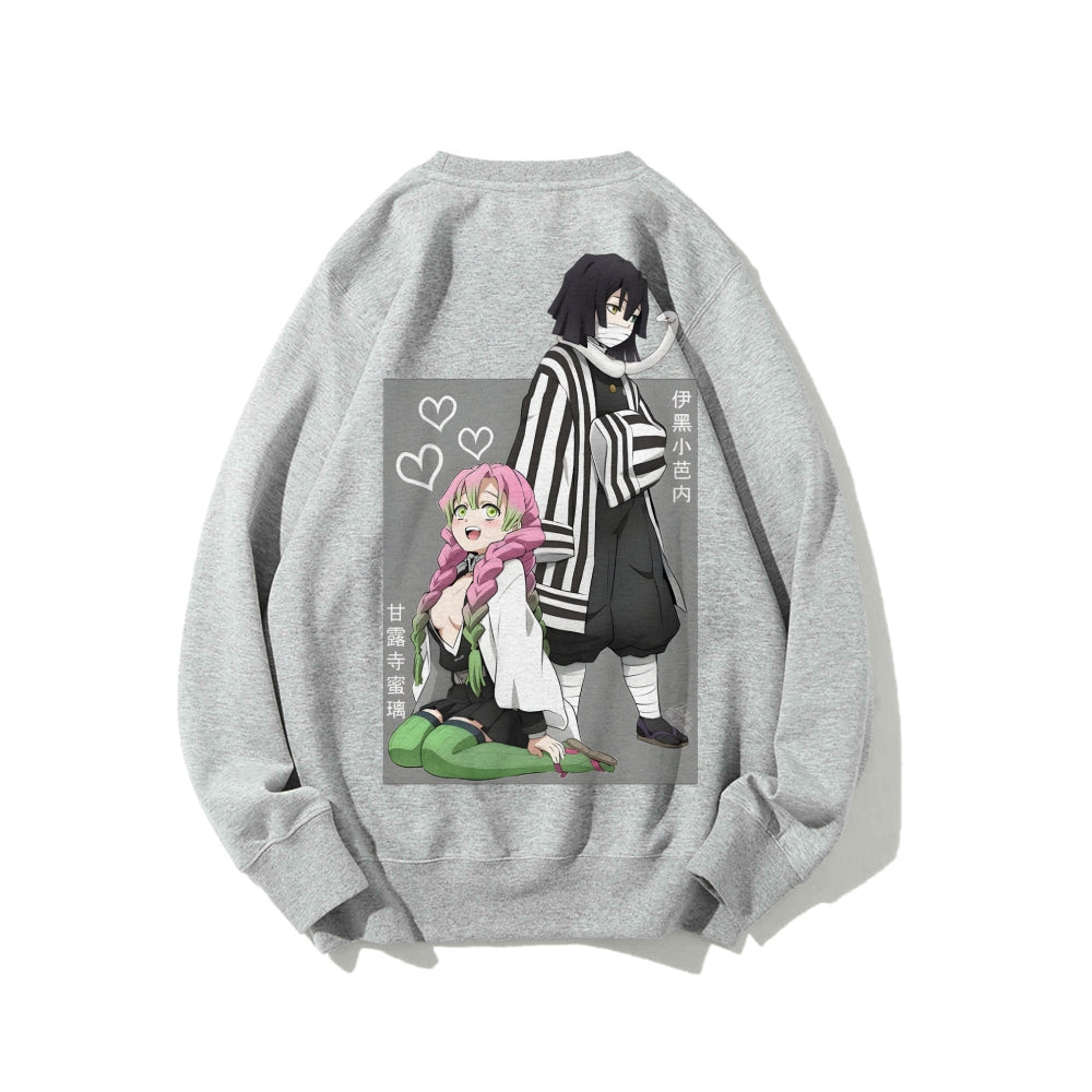 Casual Crewneck Sweatshirt|Demon Slayer