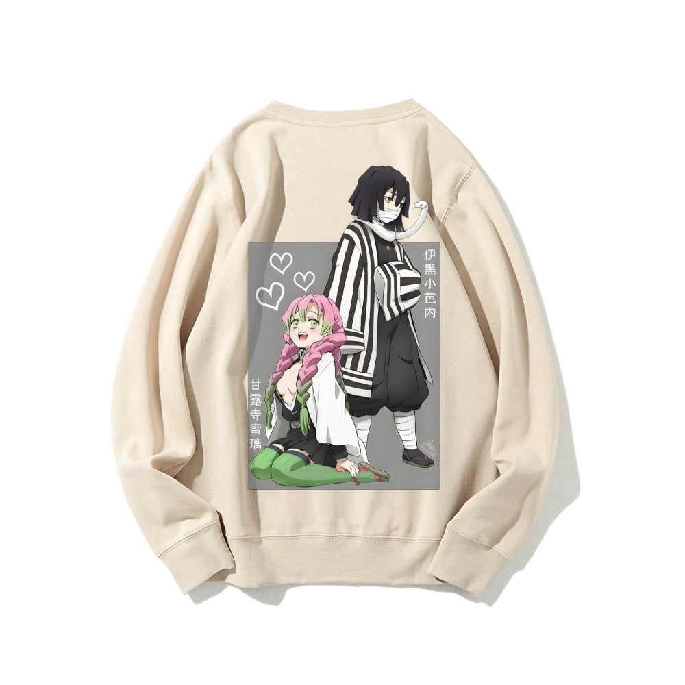 Casual Crewneck Sweatshirt|Demon Slayer