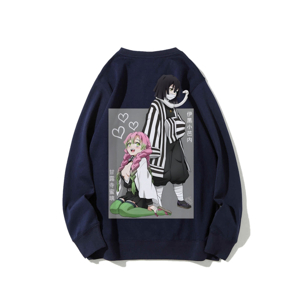 Casual Crewneck Sweatshirt|Demon Slayer