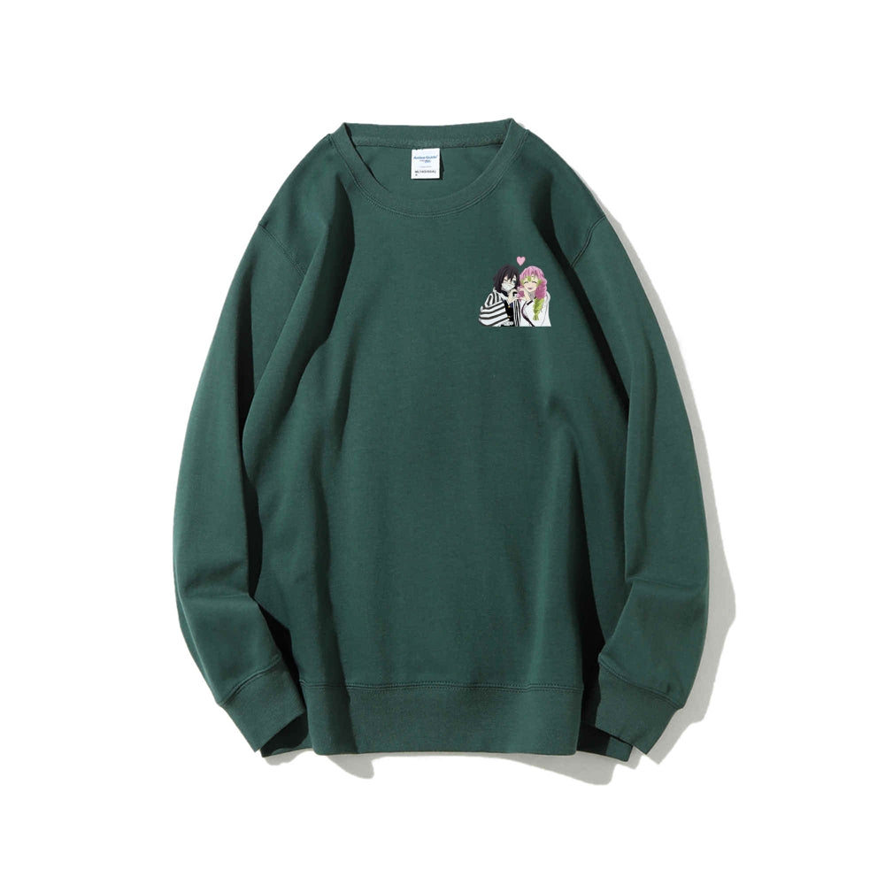 Casual Crewneck Sweatshirt|Demon Slayer