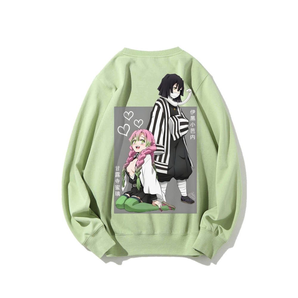 Casual Crewneck Sweatshirt|Demon Slayer