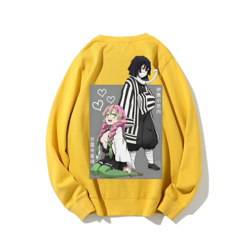 Casual Crewneck Sweatshirt|Demon Slayer