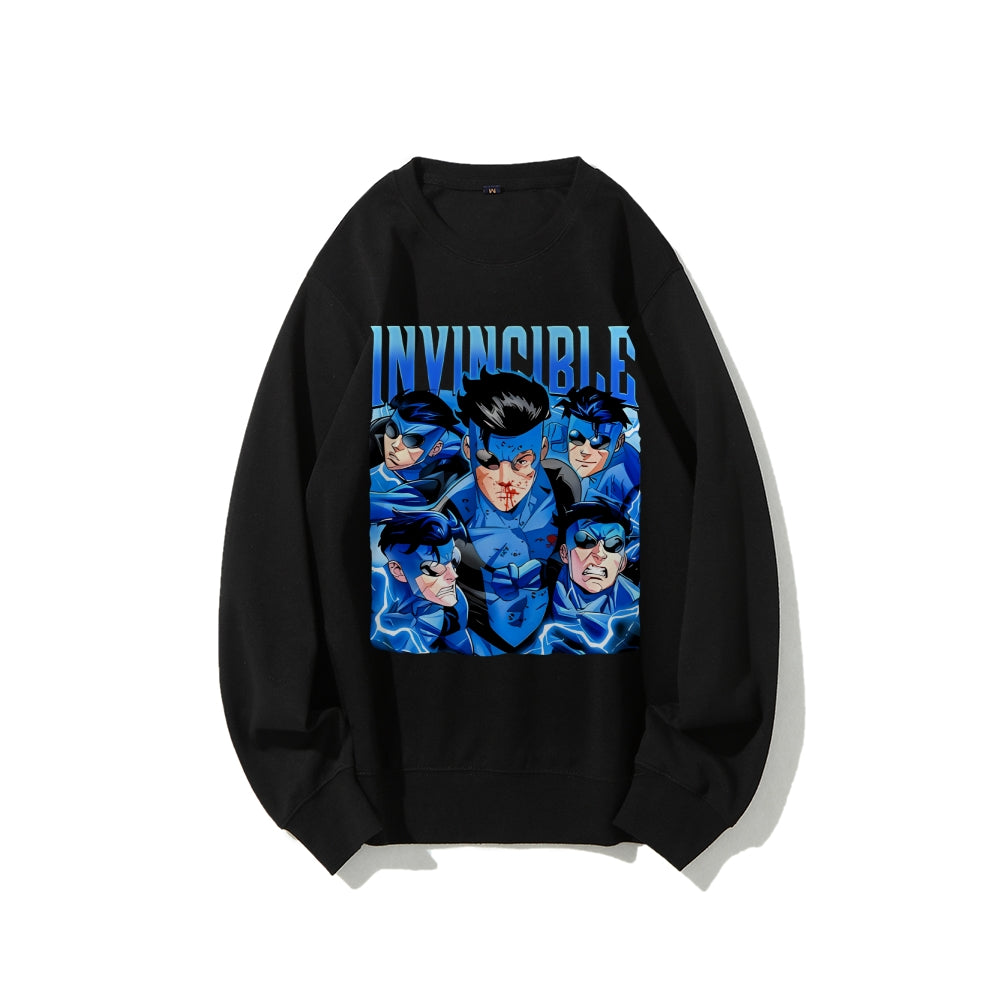 Invincible Casual Crewneck Sweatshirt