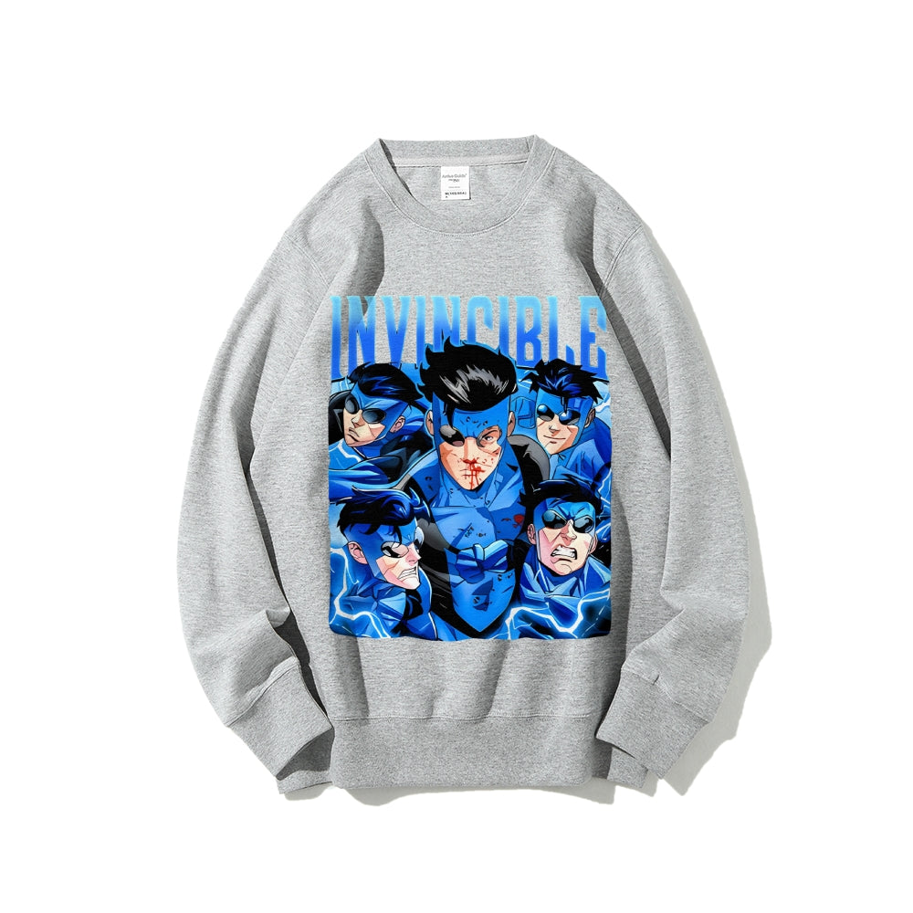 Invincible Casual Crewneck Sweatshirt