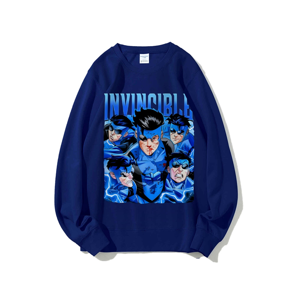 Invincible Casual Crewneck Sweatshirt
