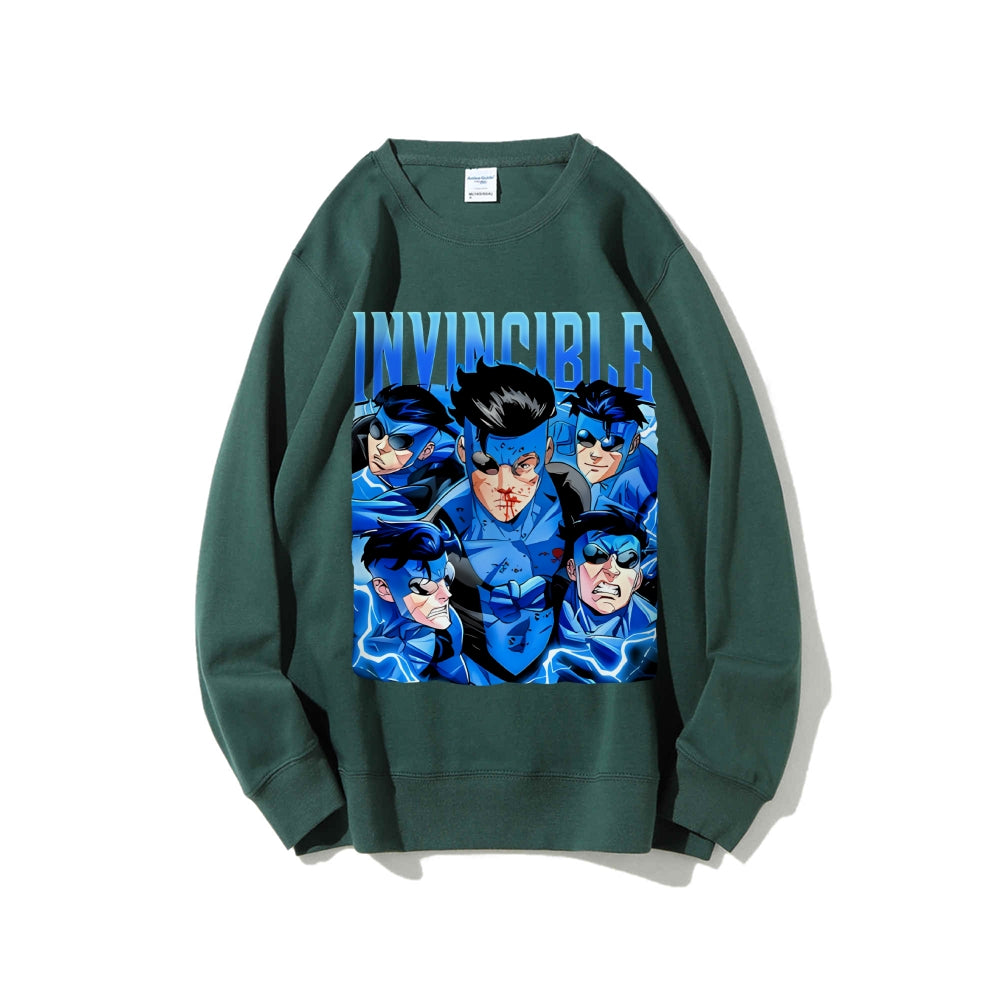 Invincible Casual Crewneck Sweatshirt