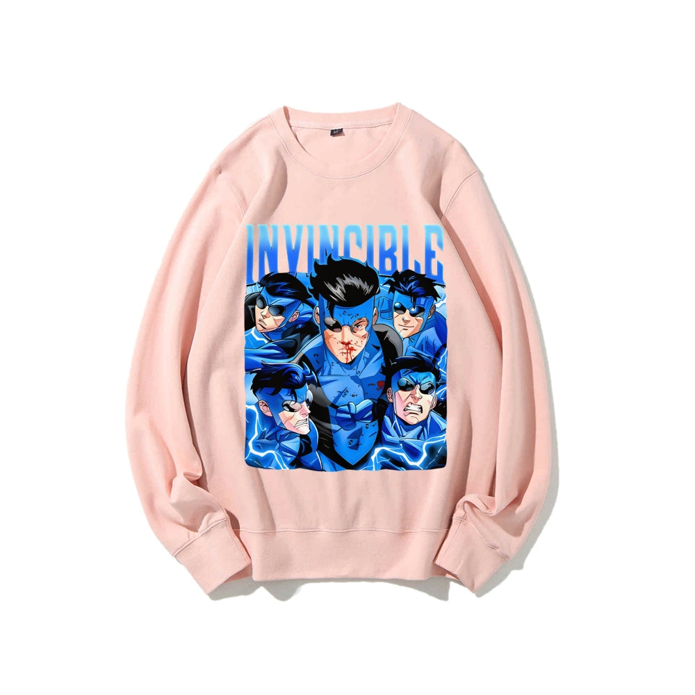 Invincible Casual Crewneck Sweatshirt