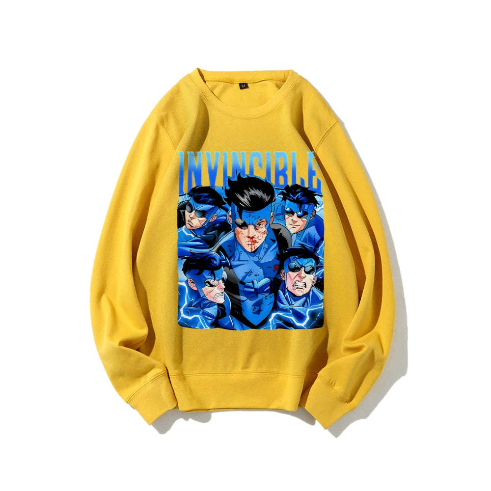 Invincible Casual Crewneck Sweatshirt