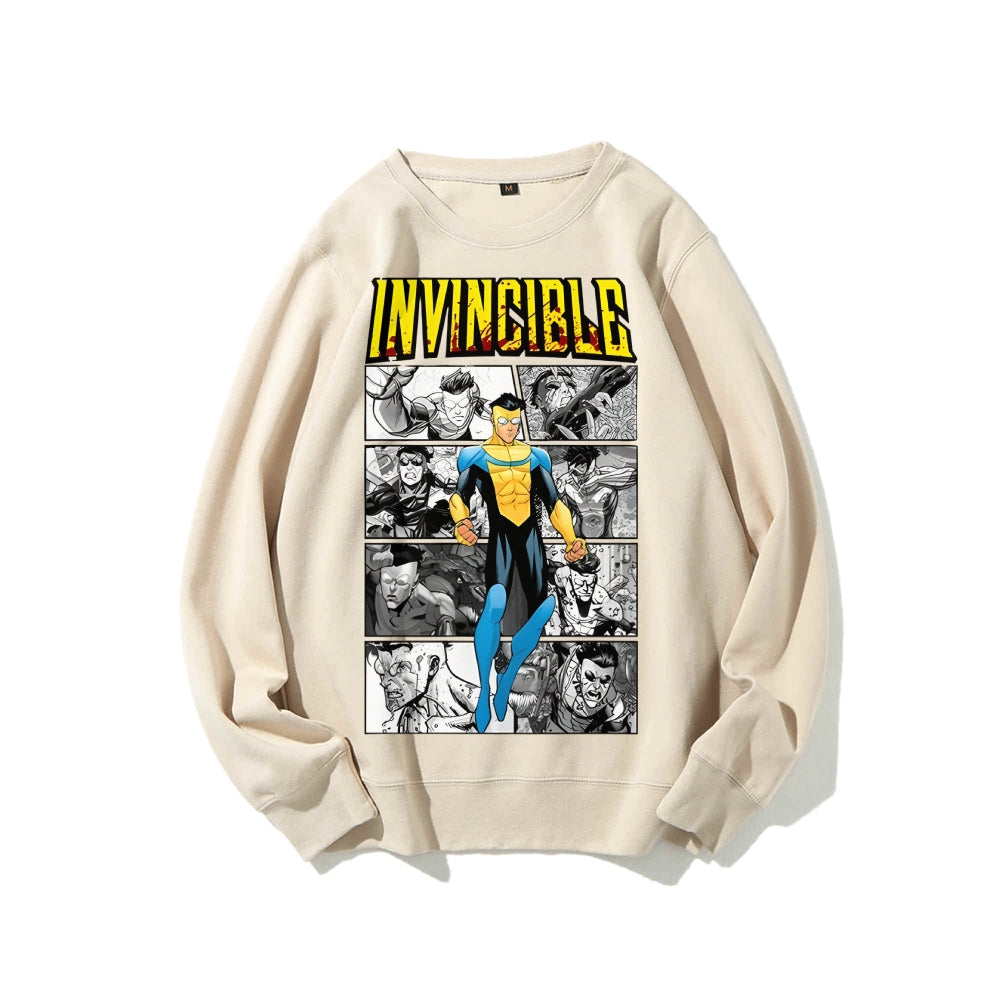 Invincible Casual Crewneck Sweatshirt