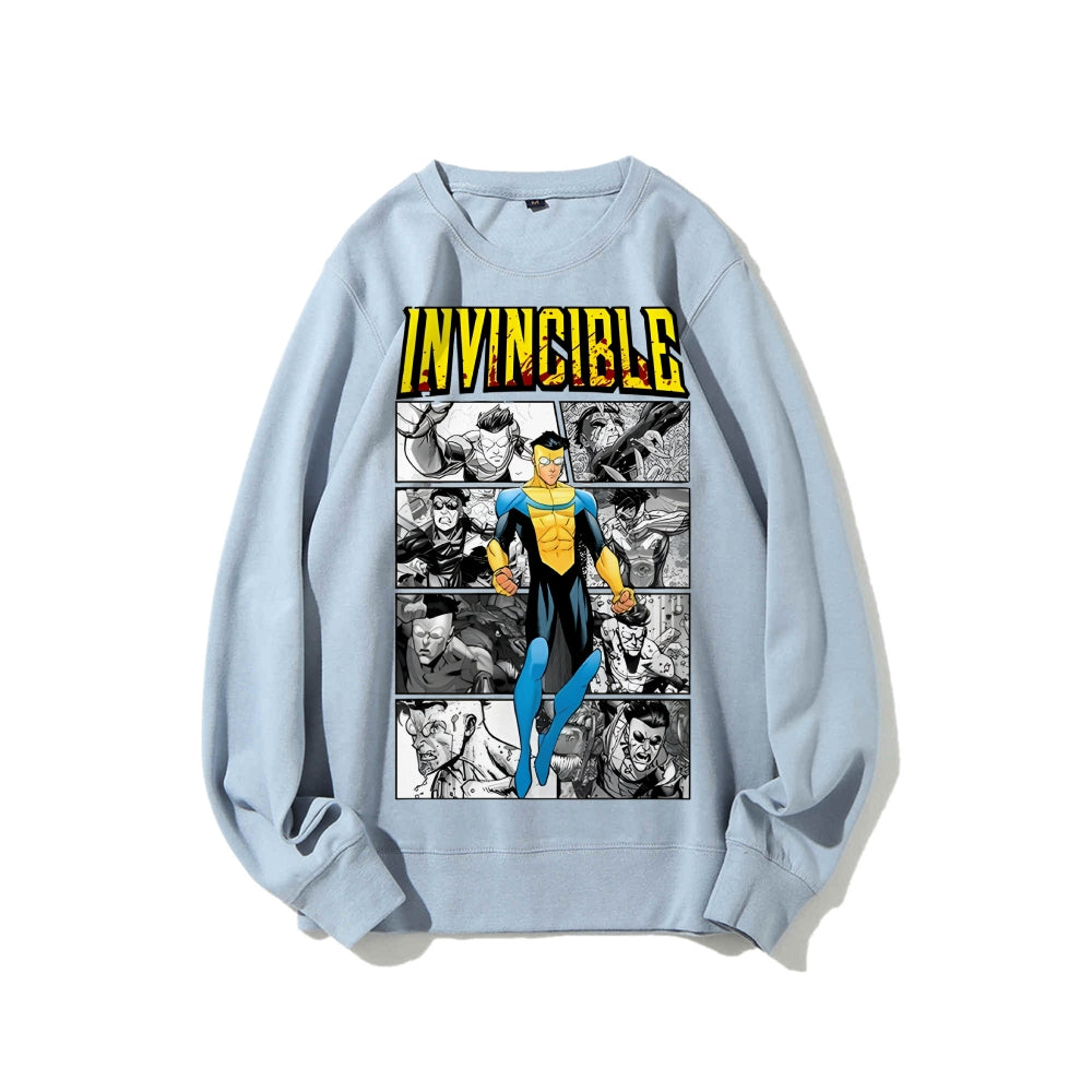 Invincible Casual Crewneck Sweatshirt