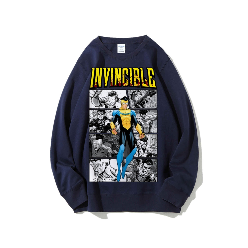 Invincible Casual Crewneck Sweatshirt