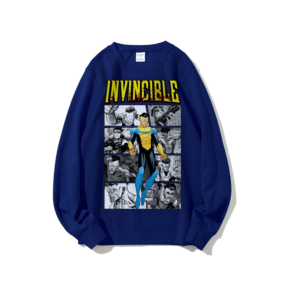 Invincible Casual Crewneck Sweatshirt