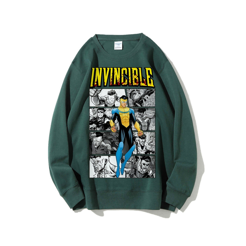 Invincible Casual Crewneck Sweatshirt